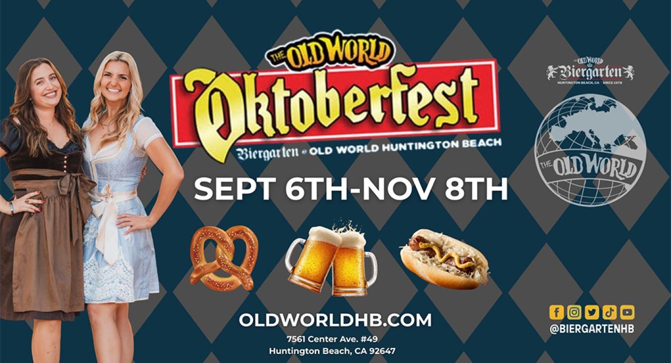 Oktoberfest Old World Village Sept 6-Nov8, 2026